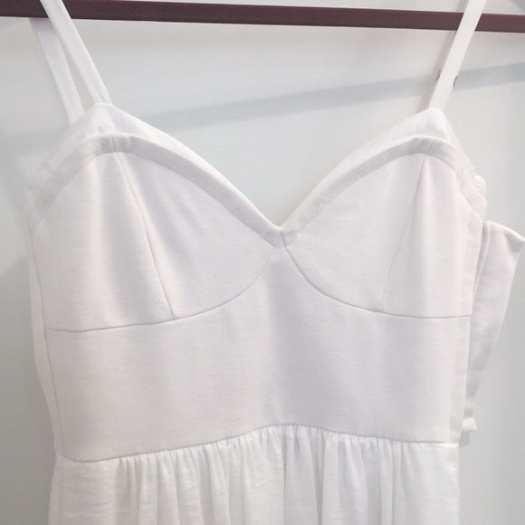 BCBG High Low White Dress - Picture 4 of 7